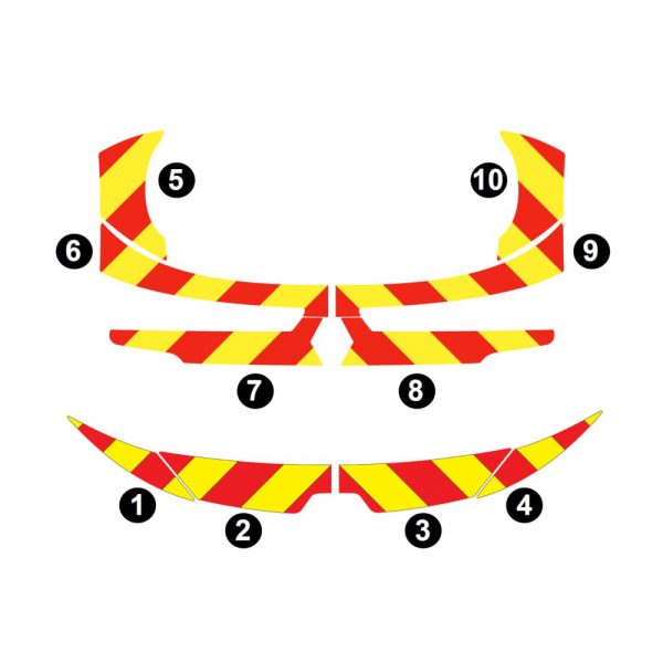 Kit Jaune-Rouge Partiel - RENAULT Austral (2022) – Image 2